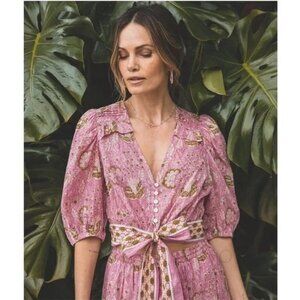 Cleobella | Amina Blouse 100% Cotton in Wildflower Print - Size M